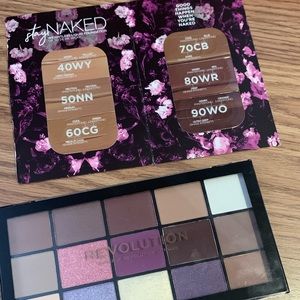 Urban Decay Foundation Sample & Eyeshadow Palette